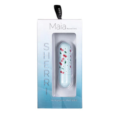 Maia Sherri Mini Vibrating Bullet - Blue