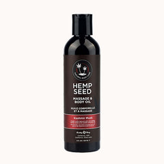 Hemp Seed Massage & Body Oil - Kashmir Musk 237 ml