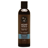 Hemp Seed Massage & Body Oil Sunsational - Bergamot & Juniper Berries - 230ml