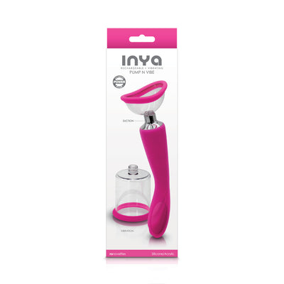 Inya Pump and Vibe -  USB Rechargeable 2-in-1 Pump and Vibrator