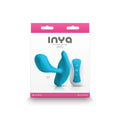 INYA Eros USB Rechargeable Internal Ride-on Vibe w. Remote BLUE