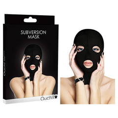 Ouch Subversion Hood Mask - Black