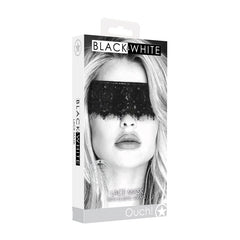 OUCH! & White Lace Mask With Elastic Straps