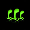 OUCH! Glow In The Dark Prostate Massager kit - Set of 3
