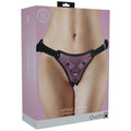 OUCH Brand Metallic Strap On Harness - Rose