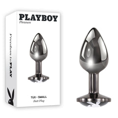 Playboy Pleasure TUX - Small Metal Butt Plug