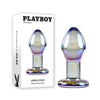 Playboy Pleasure JEWELS PLUG Glass Butt Plug