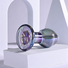 Playboy Pleasure JEWELS PLUG Glass Butt Plug