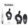 Playboy Pleasure TRIPLE PLAY Vibrating Cock Ring with Remote