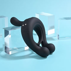 Playboy Pleasure TRIPLE PLAY Vibrating Cock Ring with Remote