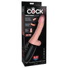 King Cock Plus 6.5'' Thrusting Cock Dildo with Balls