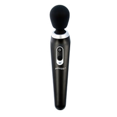 PalmPower Extreme Black vibrating massage wand