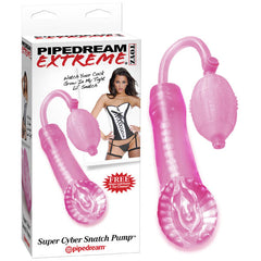 Pipedream Extreme Toyz Super Cyber Snatch Pump - Masturbator Pump