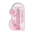 RealRock Realistic Dildo With Balls - 17.5cm Pink