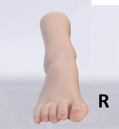 Foot fetish - female foot replica size EU38.
