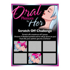 Sexy Scratchie - Oral Pleasure Scratch Card B