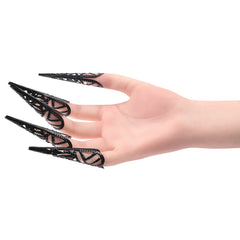 Metal Sensory Fingertips 5 pc set - Black