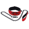 S&M Amor Collar and Leash - Red