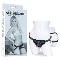 Sex & Mischief Strap-On & Silicone Dildo Pegging Kit