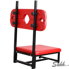 Shhh... BDSM Stocks stool SS-1 - Red or Black