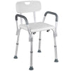 Adjustable Medical Shower Chair Portable Stool for Mobility Impaired persons or Short Term Injury