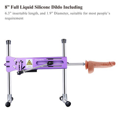 Hismith HS06 Sex Machine LUXE LILAC Package with APP, Remote Control & Silicone Dildo.