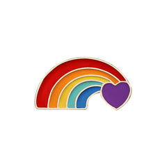 LGBT Pride lapel badges - 7 assorted styles