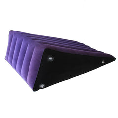 Wedge shaped sex pillow inflatable 86cm