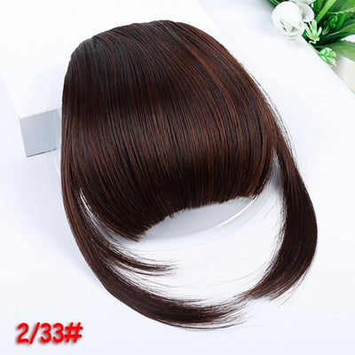 Hair extension Bangs for a neat fringe, clip-in - 39 variants