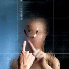 Mirror wall tile pack self adhesive 15cm x 15cm