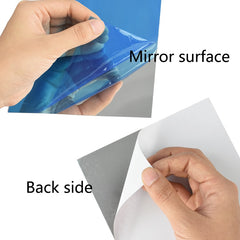 Mirror wall tile pack self adhesive 15cm x 15cm