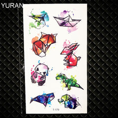 Temporary tattoos Women or Men SMALL assorted selection No. 2