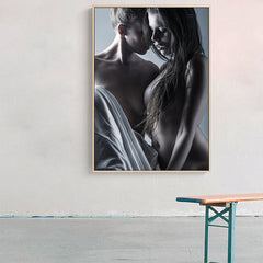 More Than Friends. Studio photography printed on canvas