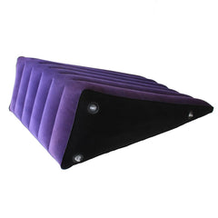 Wedge shaped sex pillow inflatable 86cm