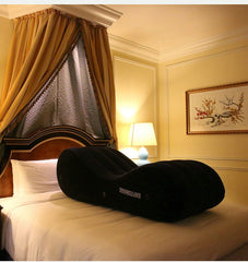 Large 150cm S-shaped inflatable sofa for multiple sex positions