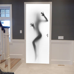 Wall silhouette sticker made of PVC. Image 25