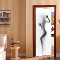 Wall silhouette sticker made of PVC. Image 25