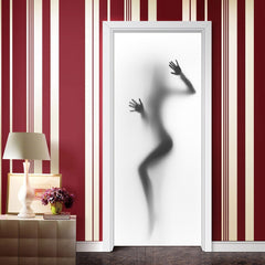 Wall silhouette sticker made of PVC. Image 25