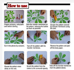 Wall silhouette sticker made of PVC. Image 24