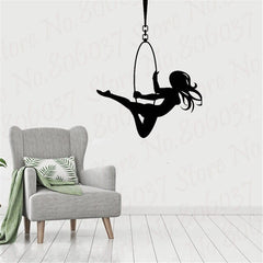 Wall silhouette sticker made of PVC. Image 24