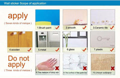 Wall silhouette sticker made of PVC. Image 20