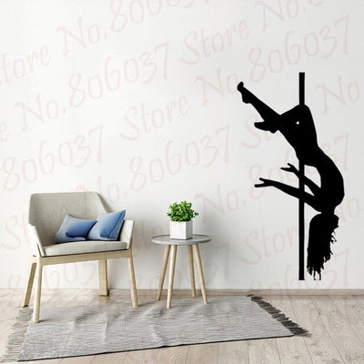 Wall silhouette sticker made of PVC. Image 18