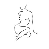 Wall silhouette sticker made of PVC. Image 12