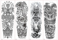 Temporary tattoos Women or Men LARGE assorted selection No. 2