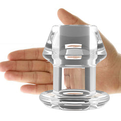 Transparent Hollow Anal Vaginal Plugs for dilation & peeping 5 sizes