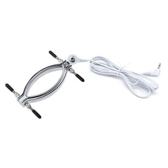 Vaginal speculum with electrical connection for shock treatment