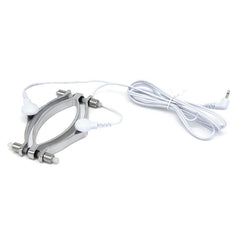 Vaginal speculum with electrical connection for shock treatment