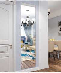 Mirror tiles real glass self adhesive set of 4