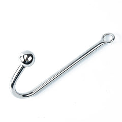 Stainless Steel Anal Hook 250mm with Single Ball