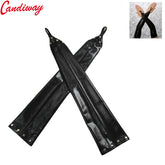 Latex fingerless gloves, elbow length by Candyway